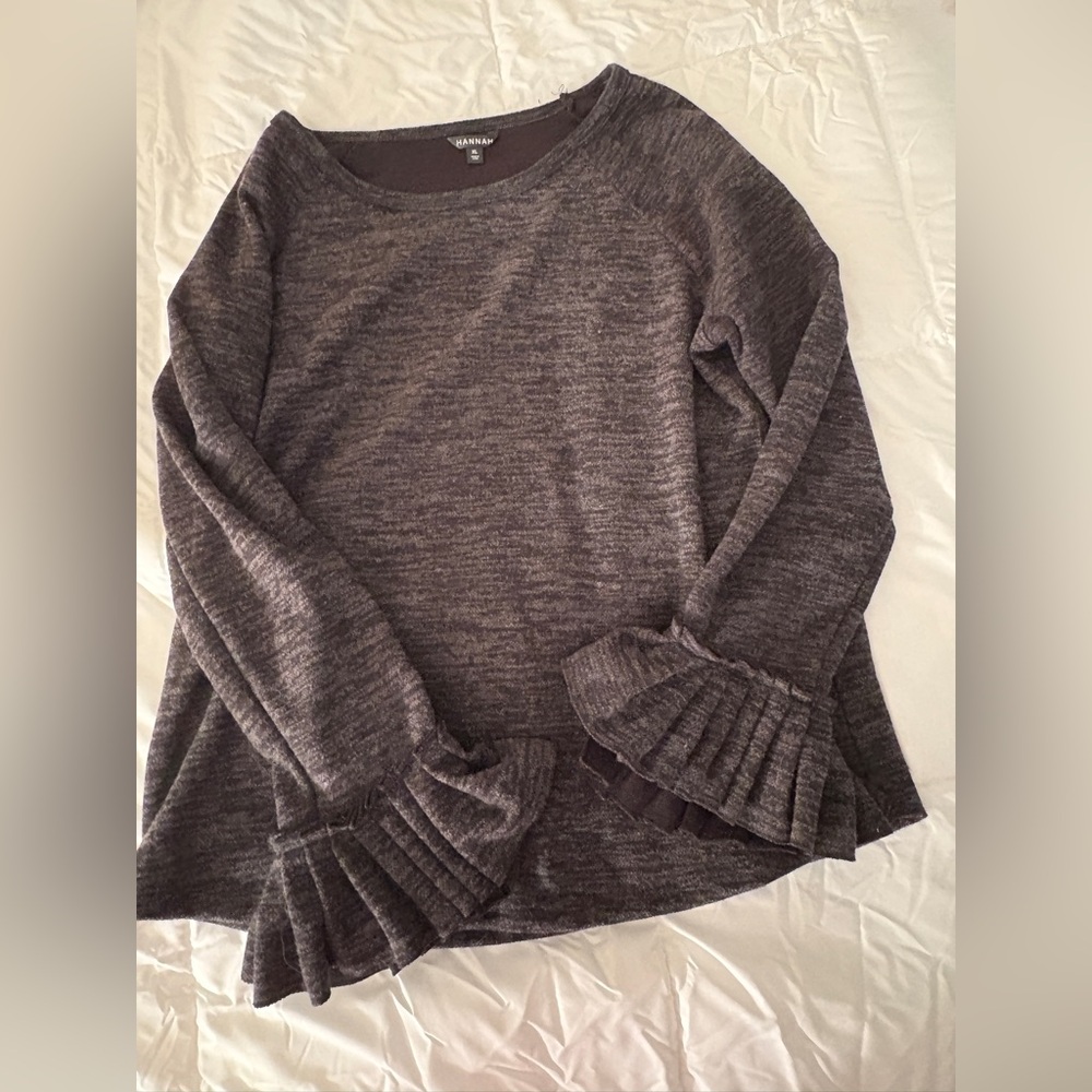 Hannah XL Long Sleeve Top